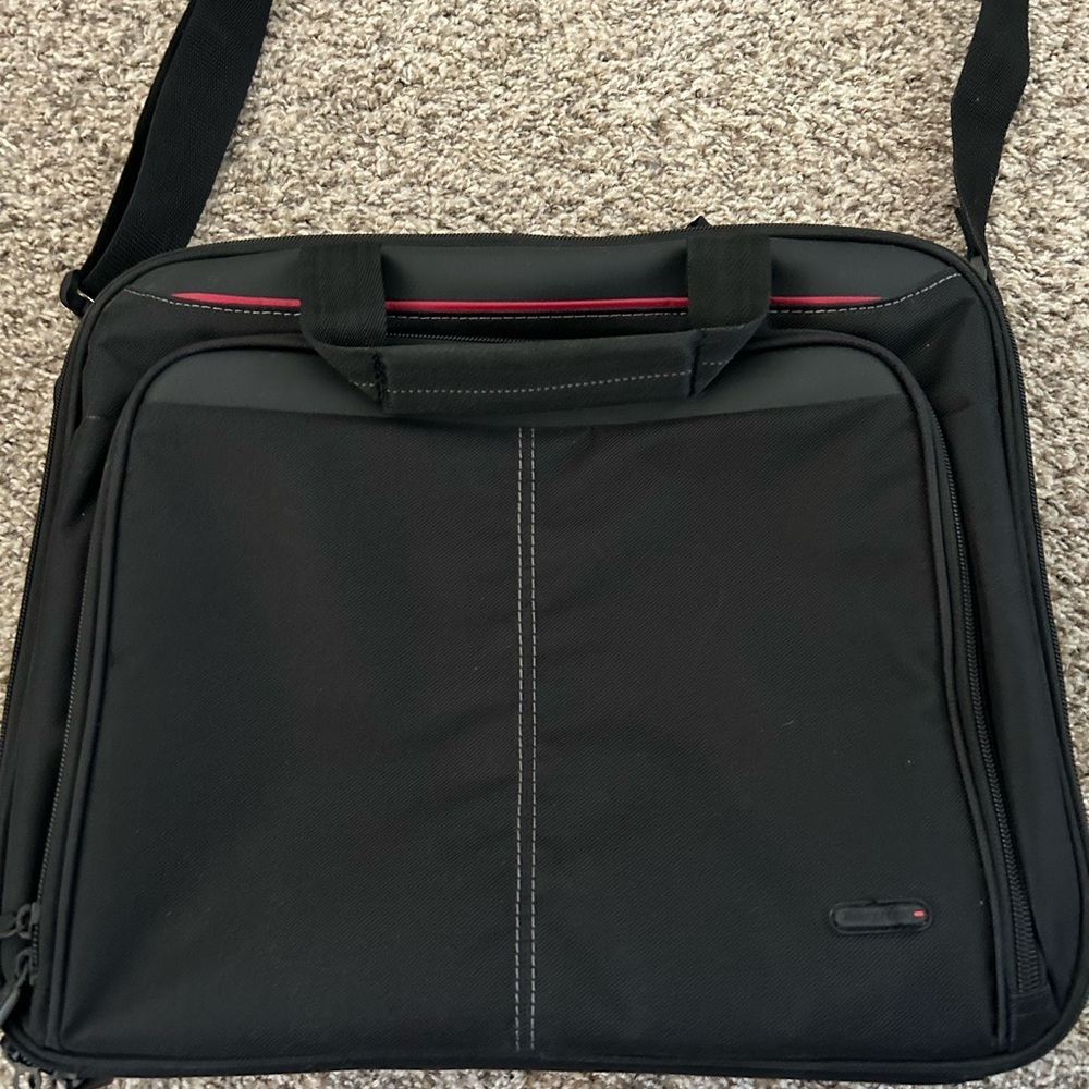 Targus Black Laptop Bag Work - Picture 3 of 4
